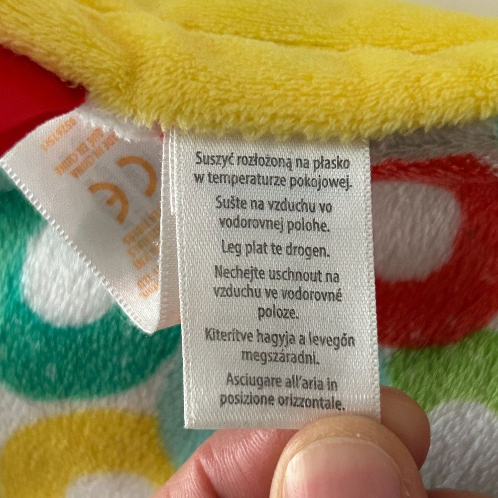 4/$25 Bright Starts Taggies Security Blanket Baby Circles Lovey Sensory - Picture 8 of 12